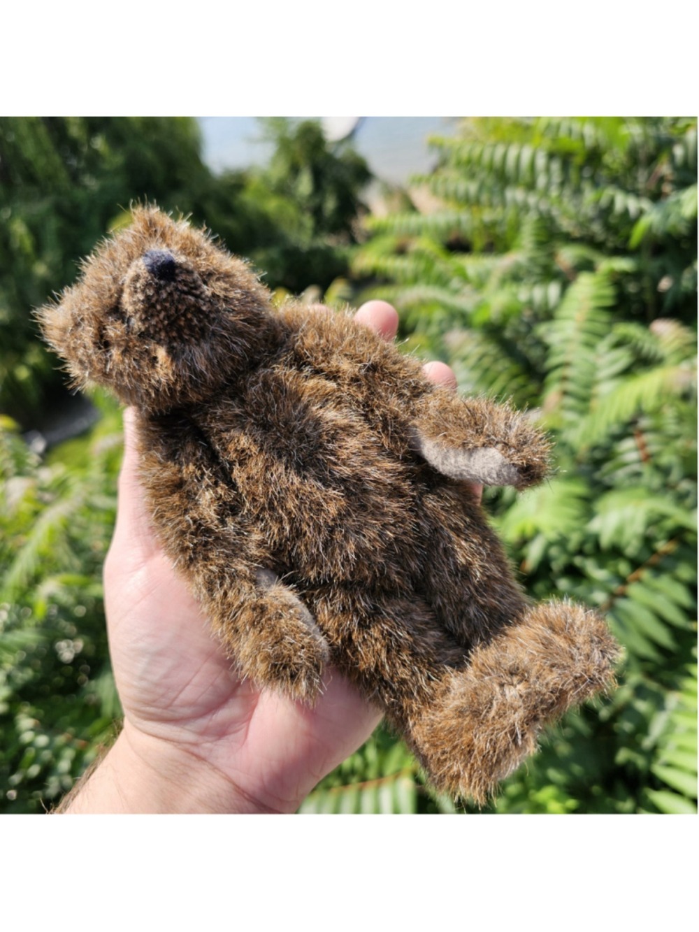 1993 Mary Meyer Green Mountain Bears 8" Poseable Teddy Bear Plush Vintage - Picture 14 of 14